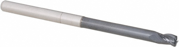Accupro 6503810 Corner Radius End Mill: 3/16" Dia, 0.281" LOC, 0.03" Radius, 3 Flutes, Solid Carbide 