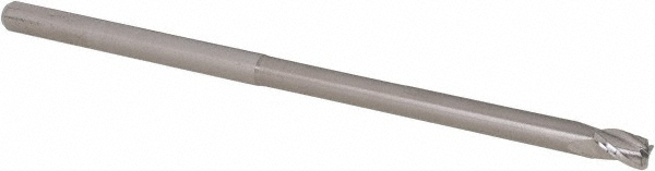 14796279 Corner Radius End Mill: 3/16" Dia, 0.5" LOC, 0.0300" Radius, 3 Flute, Solid Carbide  