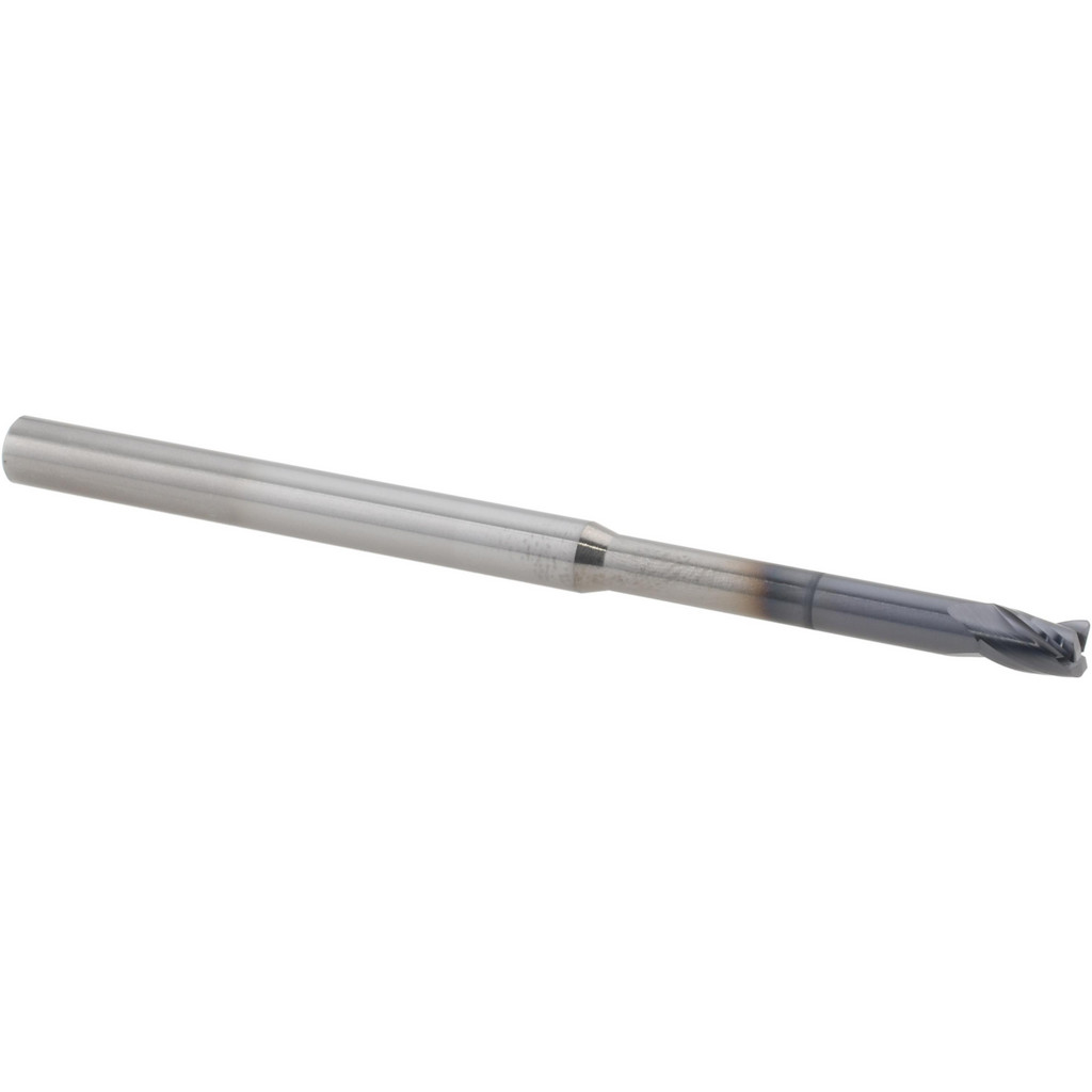 14796274 Corner Radius End Mill: 0.1562" Dia, 1" LOC, 0.0150" Radius, 3 Flute, Solid Carbide  