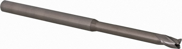 14796273 Corner Radius End Mill: 0.1562" Dia, 2.5" LOC, 0.0150" Radius, 3 Flute, Solid Carbide  
