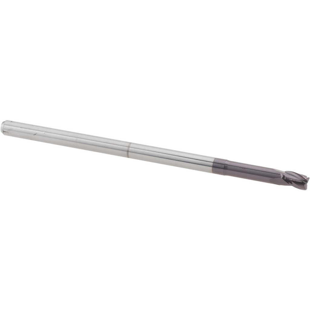 14796266 Corner Radius End Mill: 1/8" Dia, 2.5" LOC, 0.0150" Radius, 3 Flute, Solid Carbide  