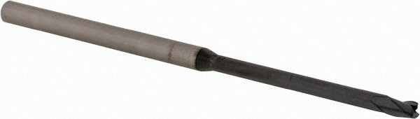 Accupro 6503428 Corner Radius End Mill: 0.0938" Dia, 0.139" LOC, 0.01" Radius, 3 Flutes, Solid Carbide 