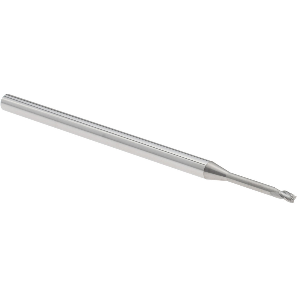 14796239 Corner Radius End Mill: 1/16" Dia, 1.25" LOC, 0.0100" Radius, 3 Flute, Solid Carbide  
