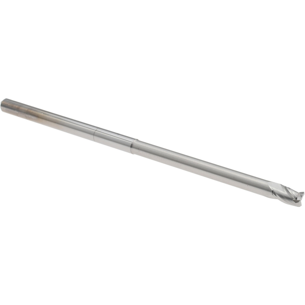 14796261 Corner Radius End Mill: 1/8" Dia, 0.625" LOC, 0.0100" Radius, 3 Flute, Solid Carbide  