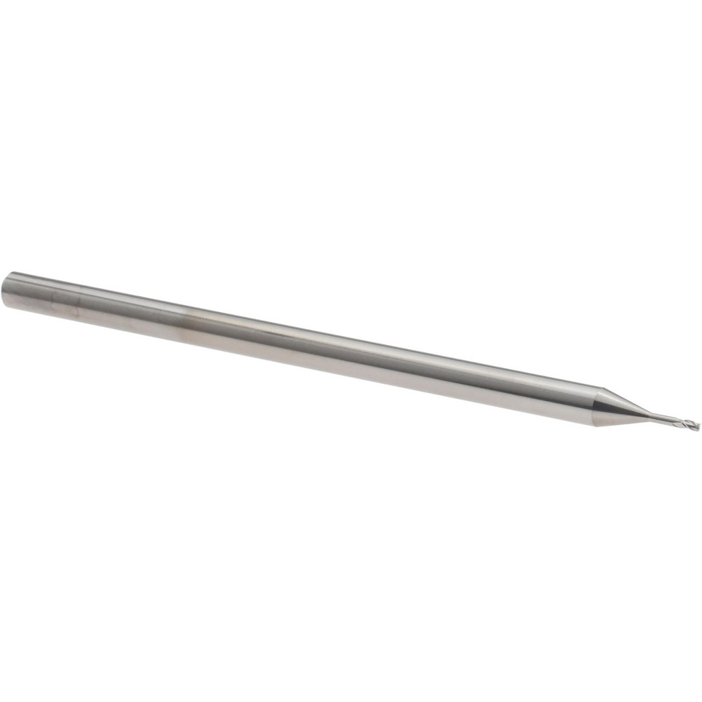 14796227 Corner Radius End Mill: 0.0312" Dia, 1.625" LOC, 0.0050" Radius, 3 Flute, Solid Carbide  