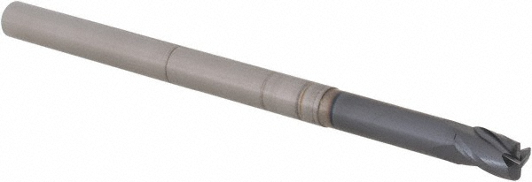 14796277 Corner Radius End Mill: 3/16" Dia, 0.281" LOC, 0.03" Radius, 3 Flutes, Solid Carbide  