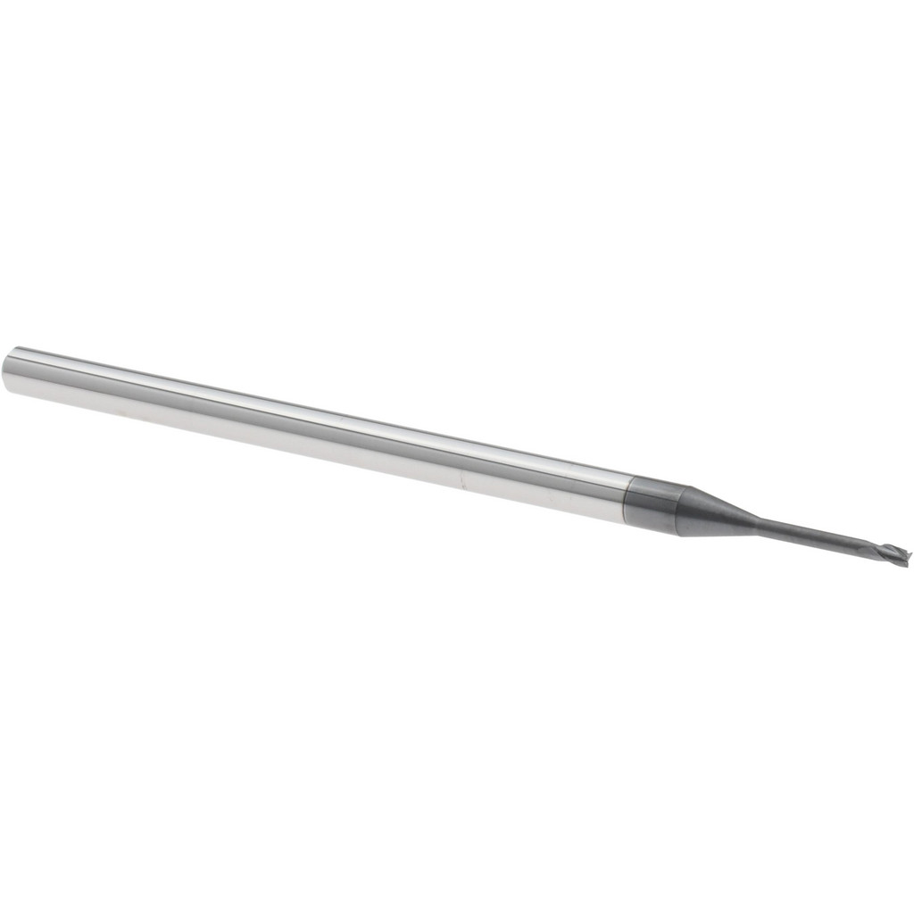 14797199 Square End Mill: 3/64" Dia, 0.07" LOC, 3 Flutes, Solid Carbide  