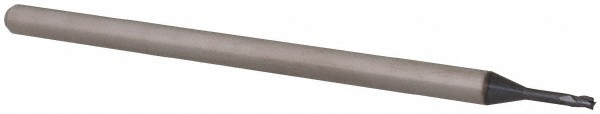 14797197 Square End Mill: 3/64" Dia, 0.07" LOC, 3 Flutes, Solid Carbide  