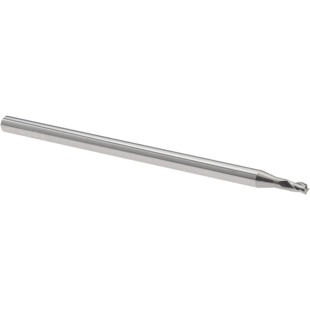 14797257 Square End Mill: 5/64" Dia, 0.117" LOC, 3 Flutes, Solid Carbide  