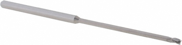 14797255 Square End Mill: 5/64" Dia, 0.117" LOC, 3 Flutes, Solid Carbide  
