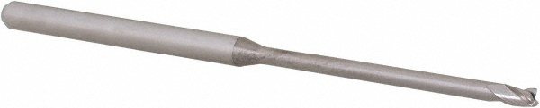 14797253 Square End Mill: 5/64 Dia, 0.117 LOC, 1/8 Shank Dia, 2-1/2 OAL, 3 Flutes, Solid Carbide  