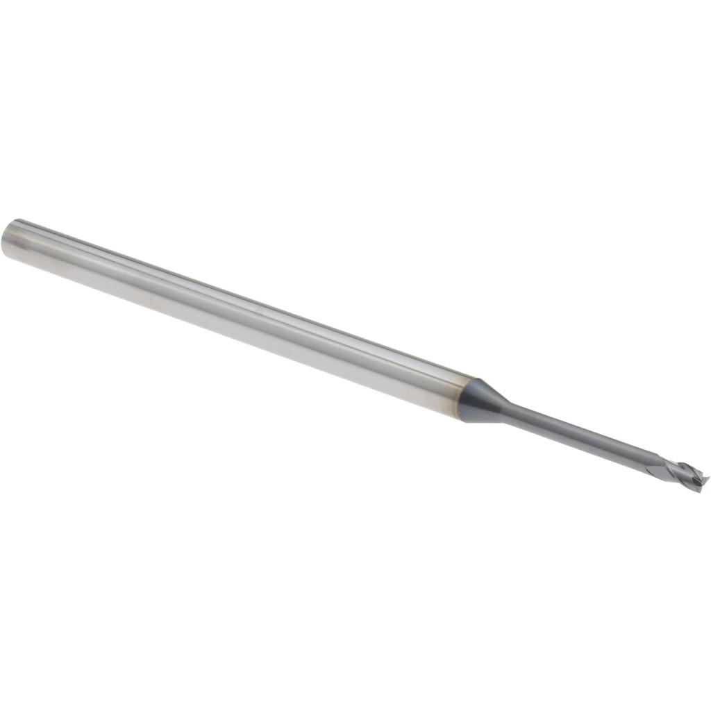14797237 Square End Mill: 1/16" Dia, 0.093" LOC, 3 Flutes, Solid Carbide  