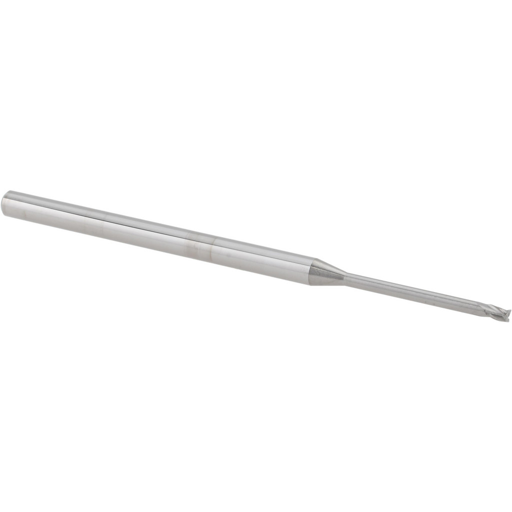 14797238 Square End Mill: 1/16" Dia, 0.093" LOC, 3 Flutes, Solid Carbide  
