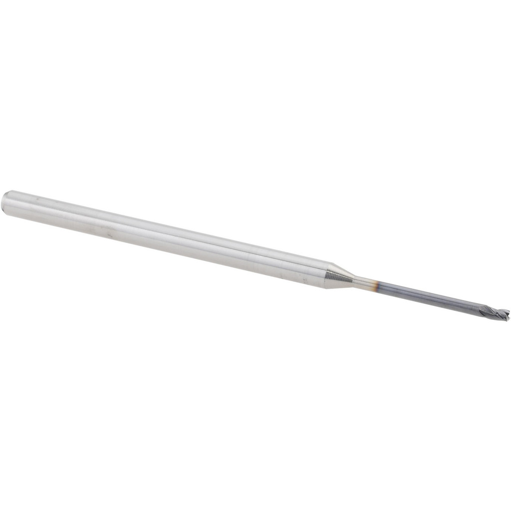 14797226 Square End Mill: 0.06" Dia, 3/32" LOC, 3 Flutes, Solid Carbide  