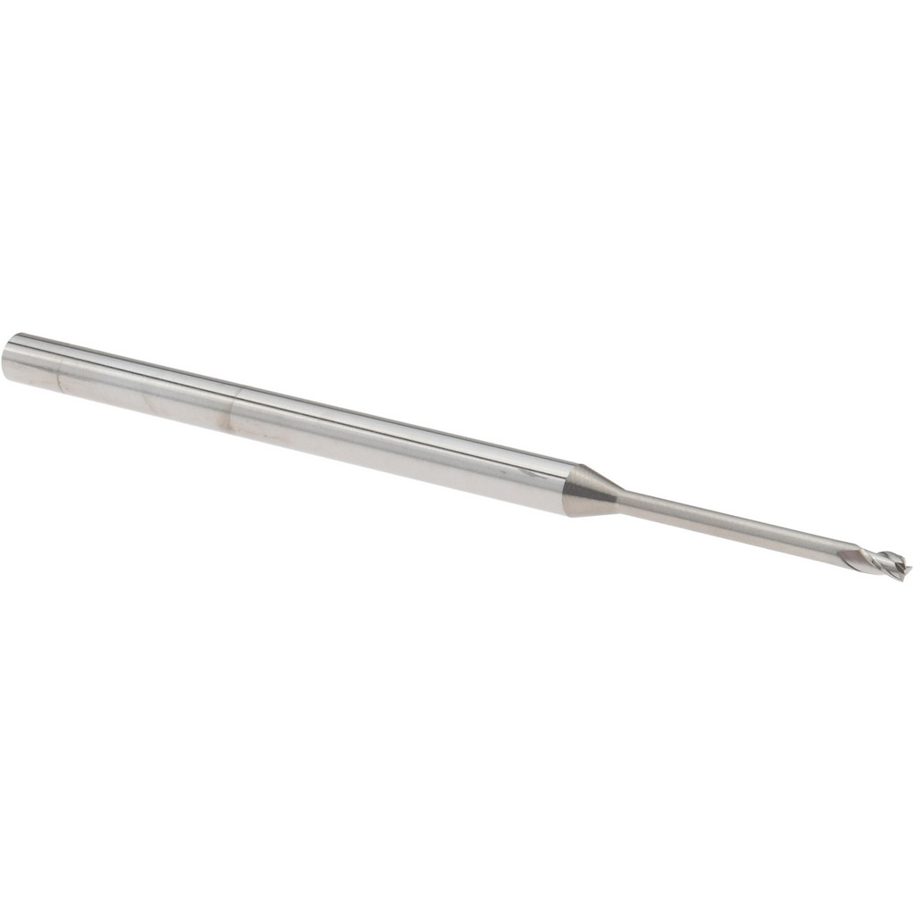 14797225 Square End Mill: 0.06" Dia, 3/32" LOC, 3 Flutes, Solid Carbide  