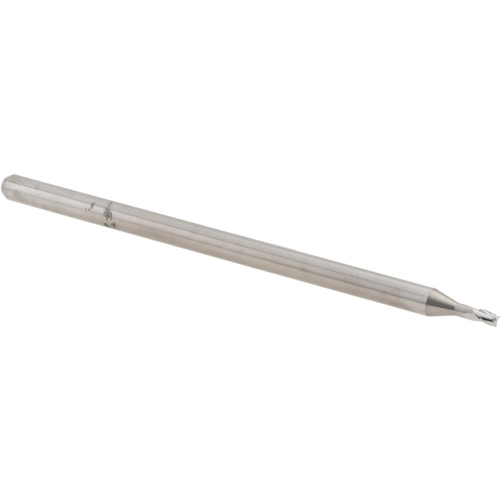 14797219 Square End Mill: 0.06" Dia, 3/32" LOC, 3 Flutes, Solid Carbide  