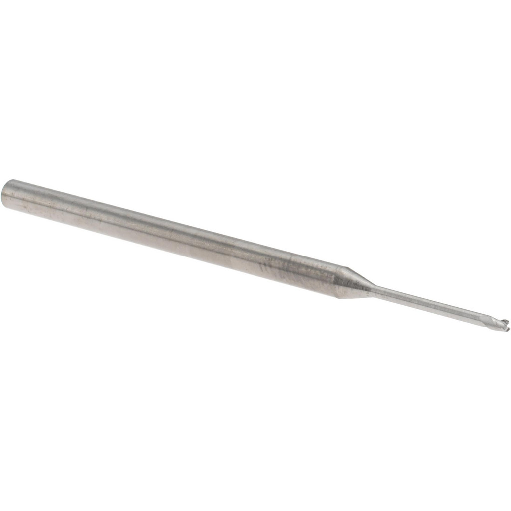 14797211 Square End Mill: 0.05" Dia, 0.075" LOC, 3 Flutes, Solid Carbide  