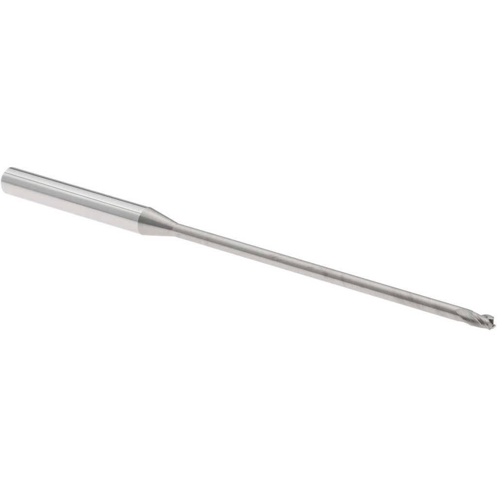 14797230 Square End Mill: 1/16" Dia, 0.093" LOC, 3 Flutes, Solid Carbide  