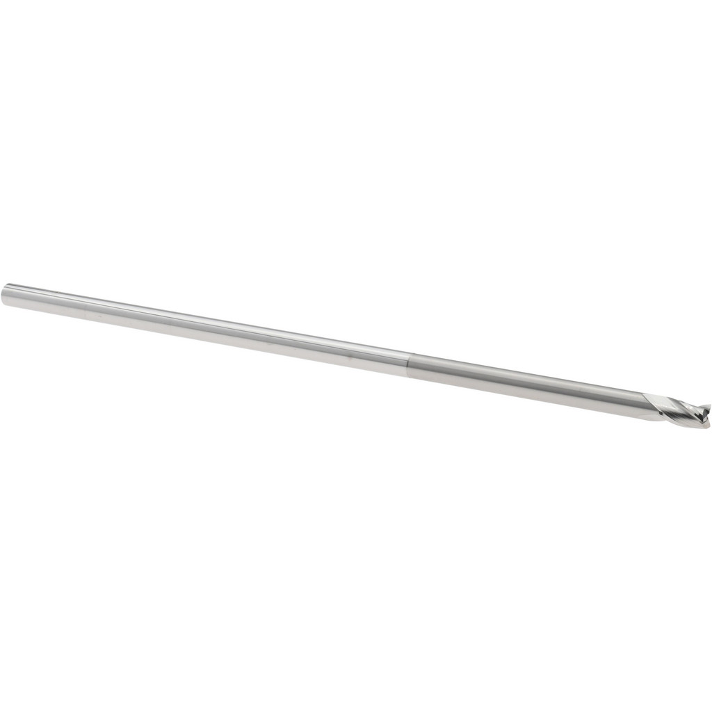 14797304 Square End Mill: 1/8" Dia, 0.187" LOC, 3 Flutes, Solid Carbide  