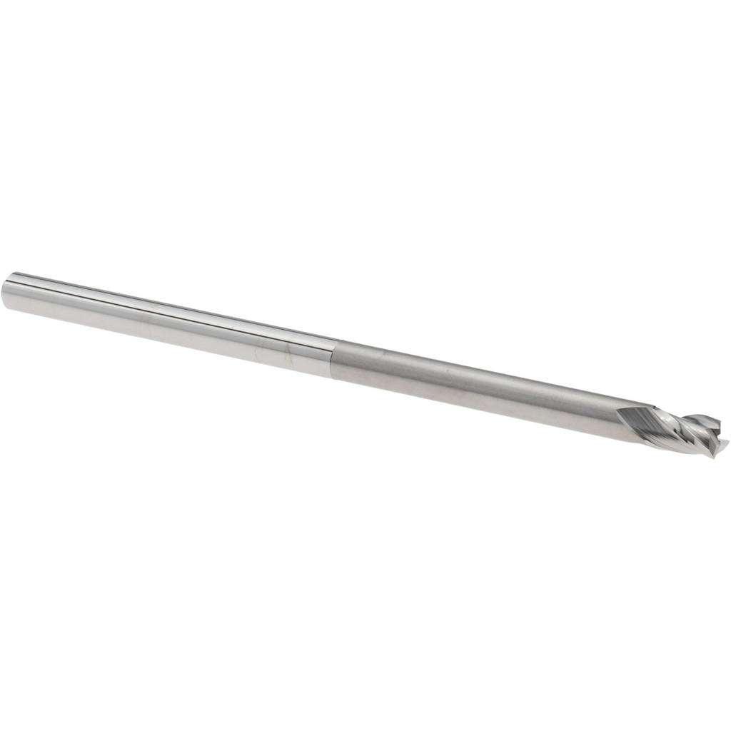 14797302 Square End Mill: 1/8" Dia, 0.187" LOC, 3 Flutes, Solid Carbide  