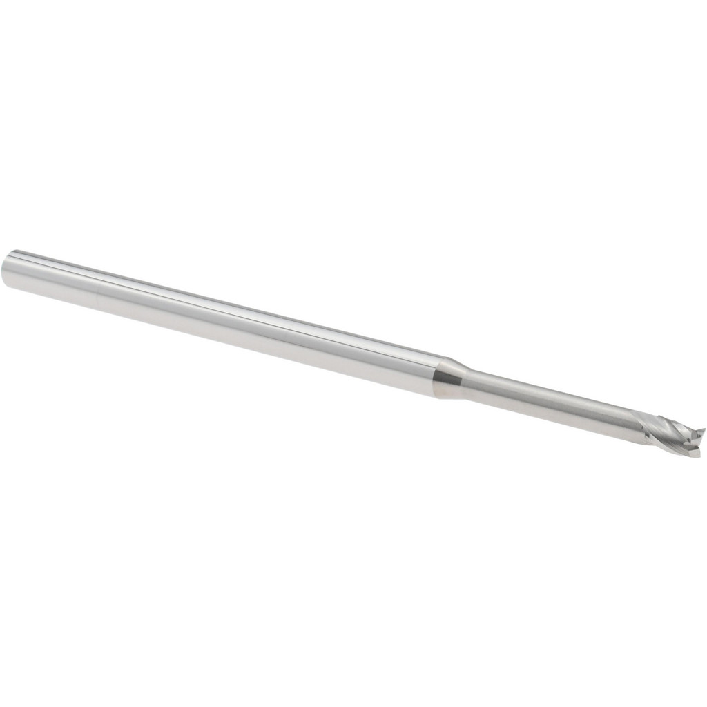 14797285 Square End Mill: 3/32" Dia, 0.139" LOC, 3 Flutes, Solid Carbide  