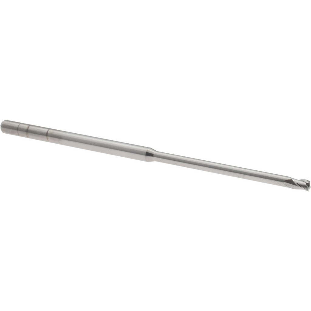14797278 Square End Mill: 3/32" Dia, 0.139" LOC, 3 Flutes, Solid Carbide  