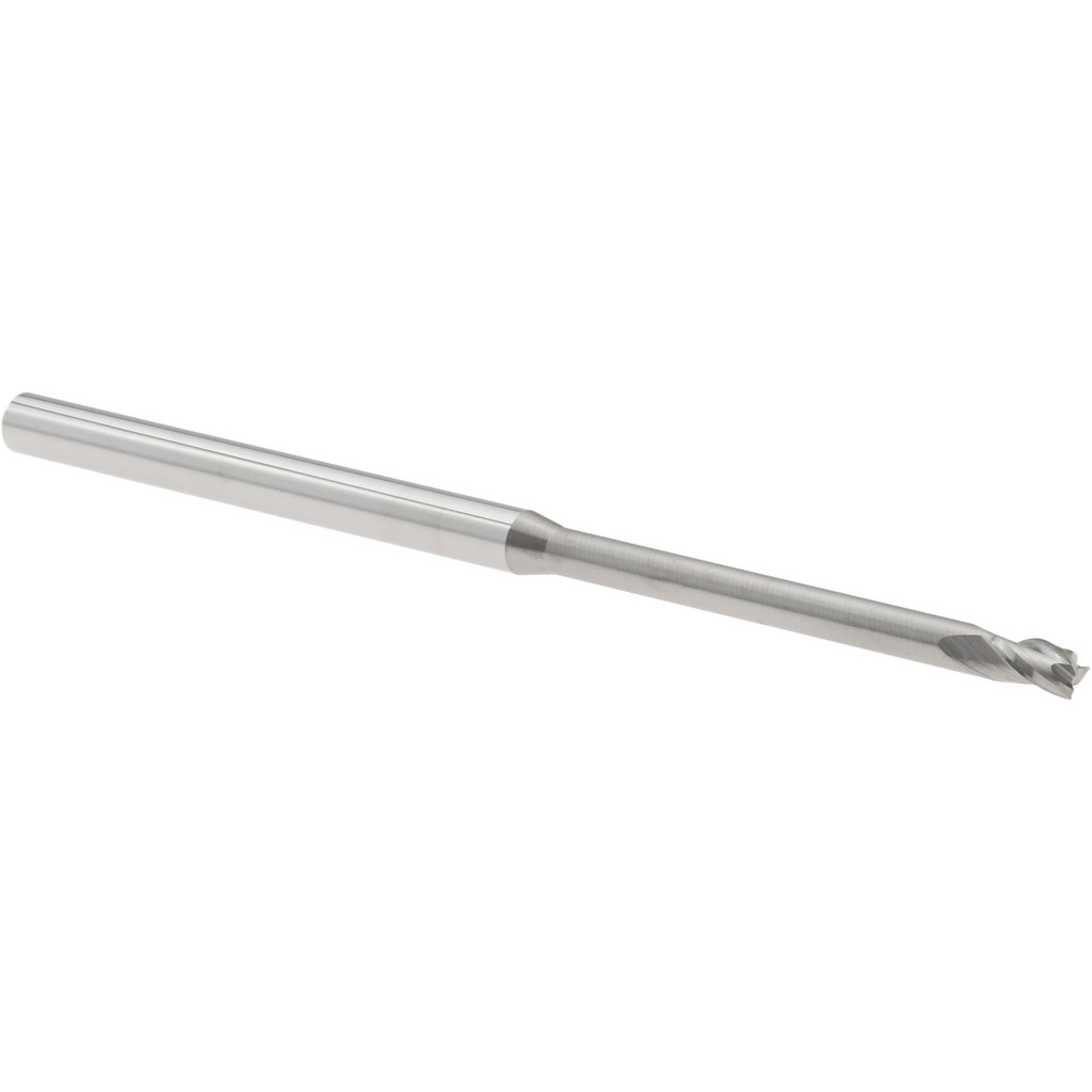 14797276 Square End Mill: 3/32" Dia, 0.139" LOC, 3 Flutes, Solid Carbide  