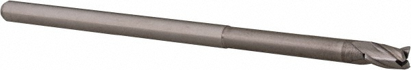 14797300 Square End Mill: 1/8" Dia, 0.187" LOC, 3 Flutes, Solid Carbide  