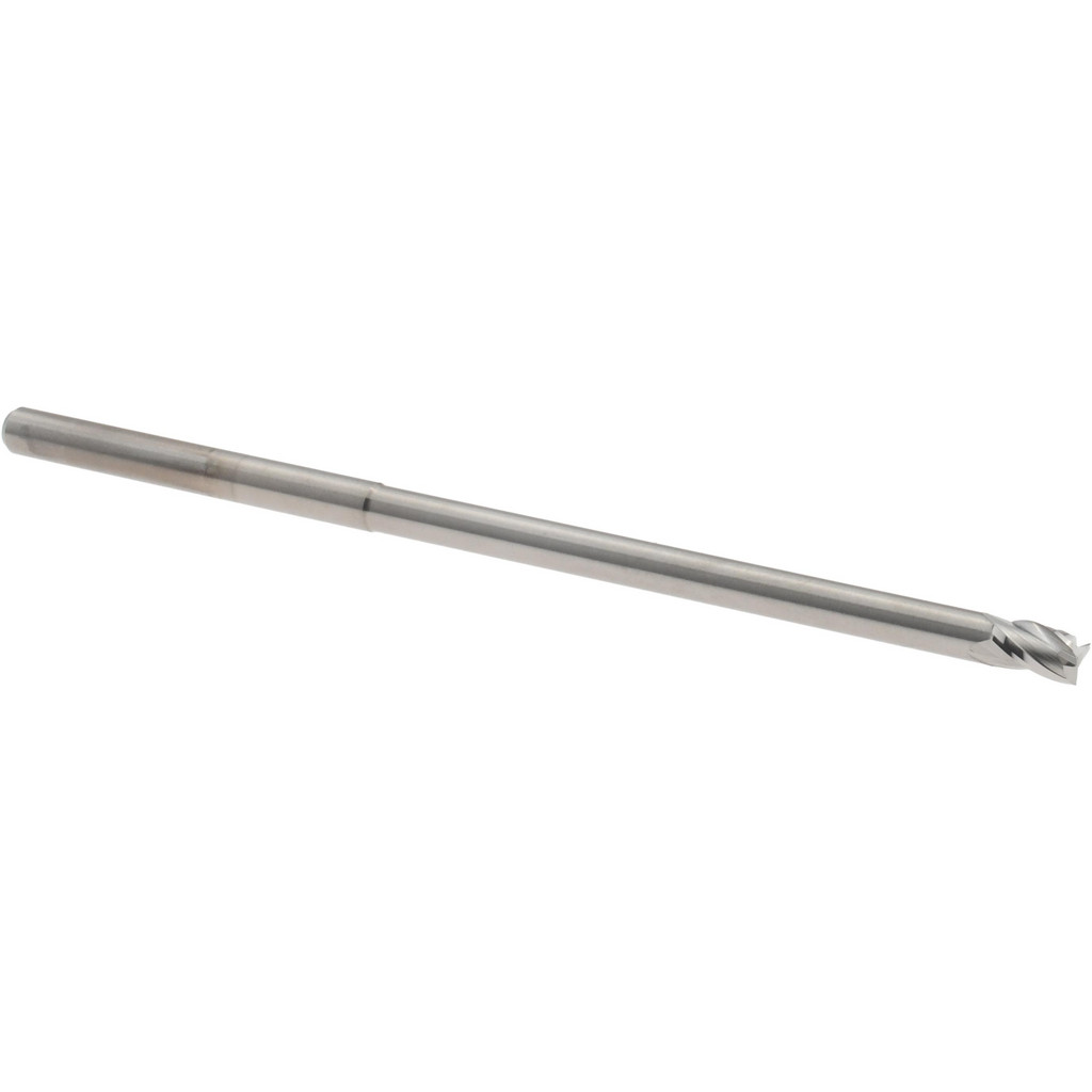 14797305 Square End Mill: 1/8" Dia, 0.187" LOC, 3 Flutes, Solid Carbide  