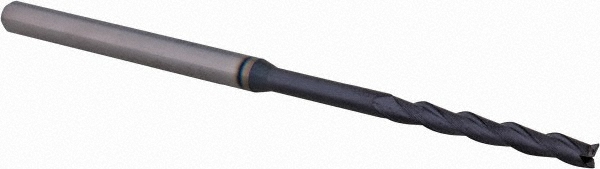 14797289 Square End Mill: 3/32" Dia, 3/4" LOC, 3 Flutes, Solid Carbide  