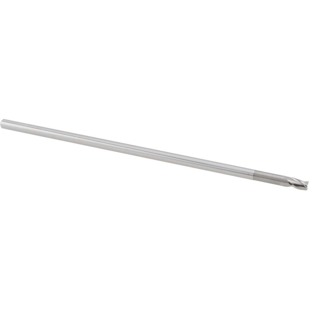 14797310 Square End Mill: 1/8" Dia, 0.187" LOC, 3 Flutes, Solid Carbide  