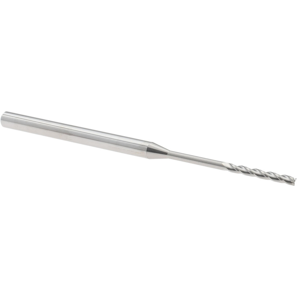 14797242 Square End Mill: 1/16" Dia, 1/2" LOC, 3 Flutes, Solid Carbide  