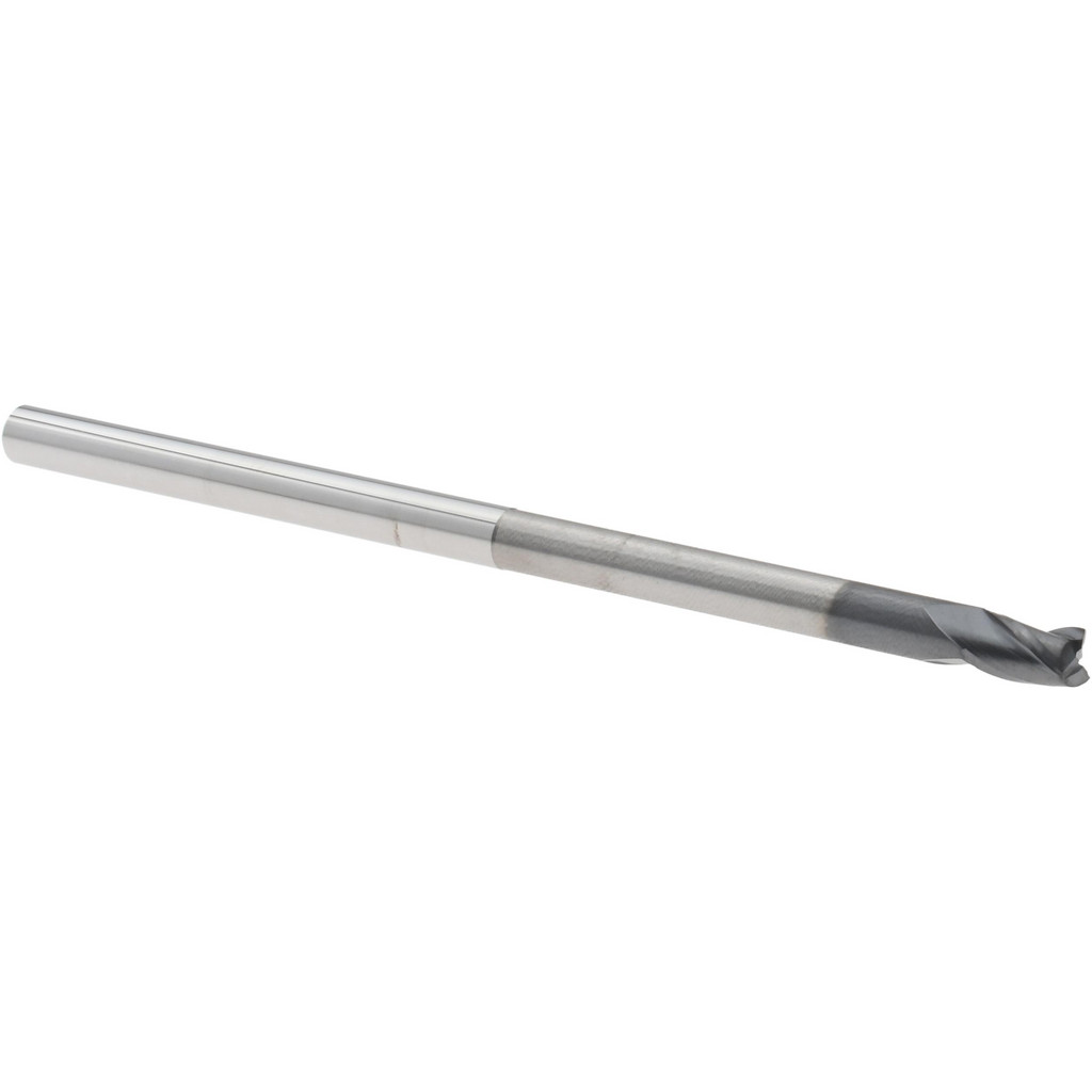 14797301 Square End Mill: 1/8" Dia, 0.187" LOC, 3 Flutes, Solid Carbide  