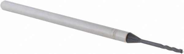 14797205 Square End Mill: 3/64" Dia, 1/4" LOC, 3 Flutes, Solid Carbide  