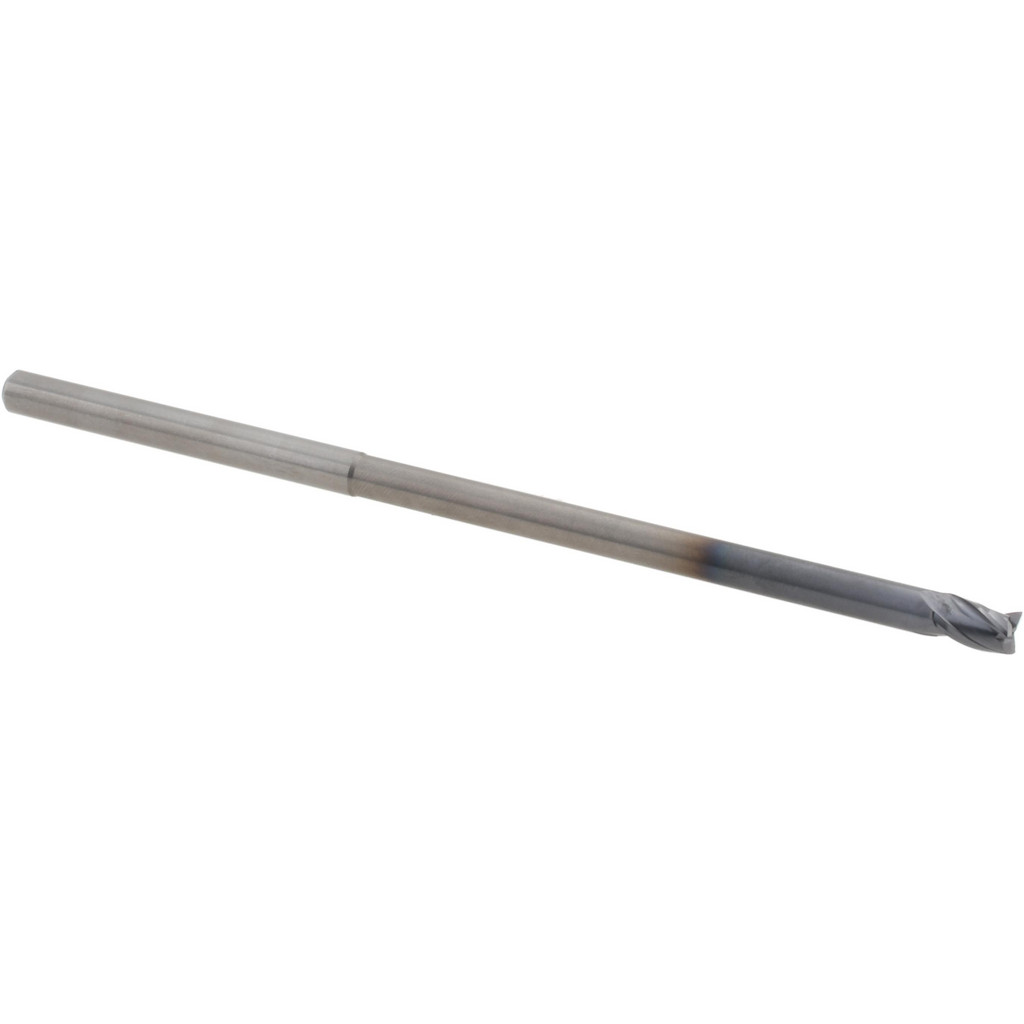 14797306 Square End Mill: 1/8" Dia, 0.187" LOC, 3 Flutes, Solid Carbide  