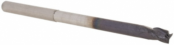 14968930 Square End Mill: 1/4" Dia, 3/8" LOC, 3 Flutes, Solid Carbide  