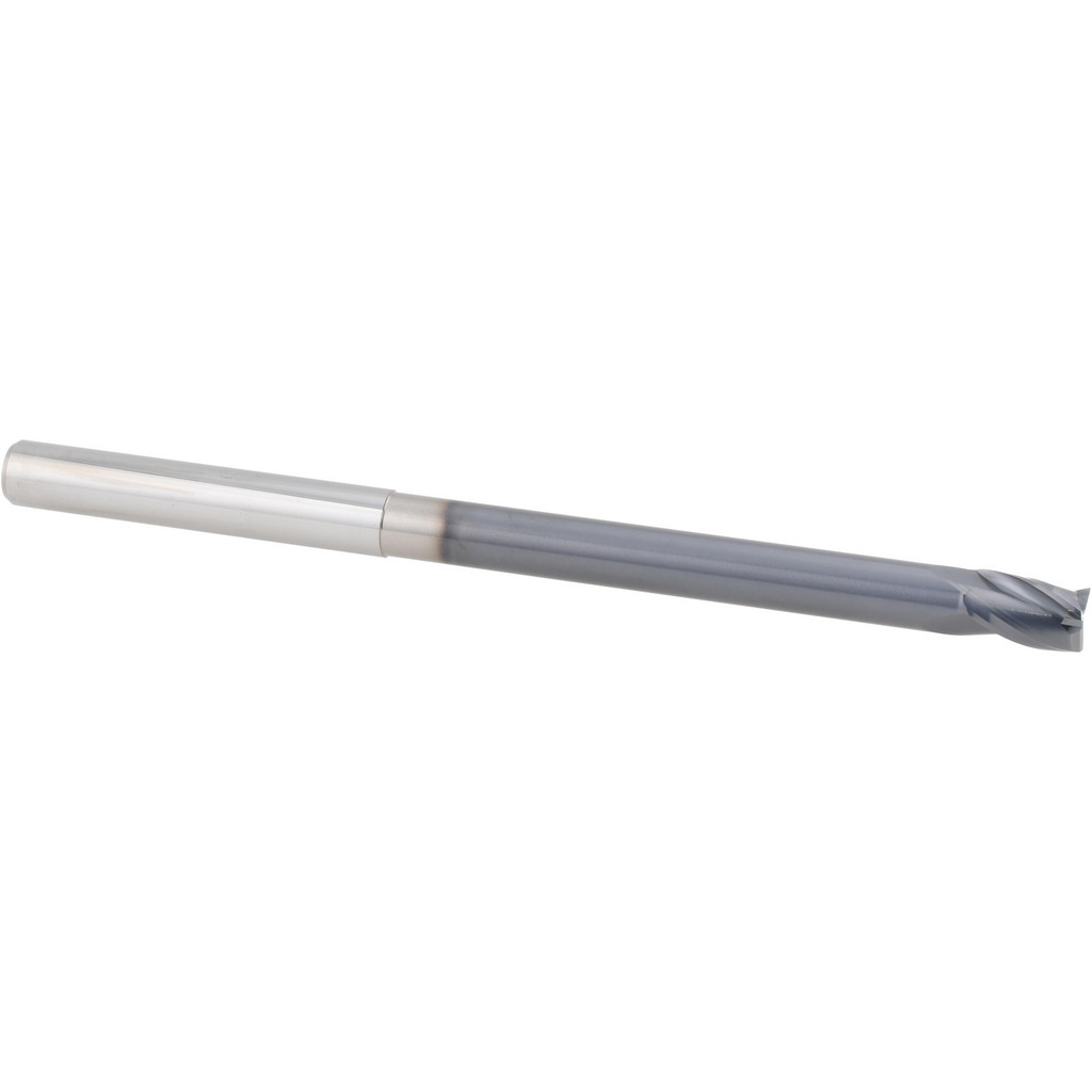 14968930 Square End Mill: 1/4" Dia, 3/8" LOC, 3 Flutes, Solid Carbide  