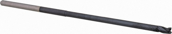14797308 Square End Mill: 1/8" Dia, 0.187" LOC, 3 Flutes, Solid Carbide  