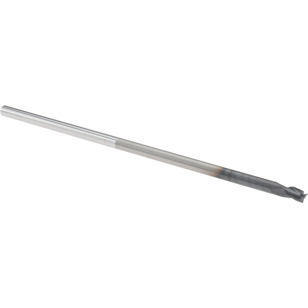 14797308 Square End Mill: 1/8" Dia, 0.187" LOC, 3 Flutes, Solid Carbide  