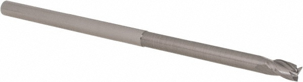 14797322 Square End Mill: 3/16" Dia, 9/32" LOC, 3 Flutes, Solid Carbide  