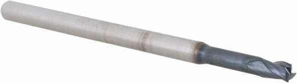 14797316 Square End Mill: 5/32" Dia, 15/64" LOC, 3 Flutes, Solid Carbide  
