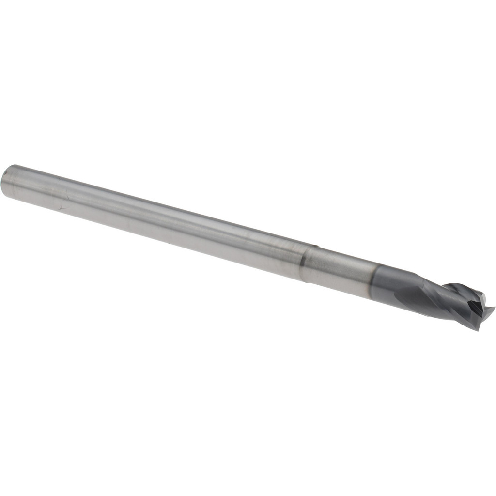 14797329 Square End Mill: 1/4" Dia, 3/8" LOC, 3 Flutes, Solid Carbide  