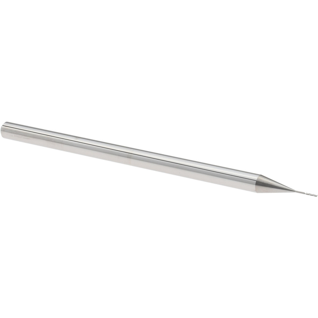 14797143 Square End Mill: 1/64" Dia, 0.075" LOC, 3 Flutes, Solid Carbide  