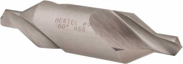 Hertel H-81115090000 Combo Drill & Countersink: #9, 7/8" Body Dia, 1180, High Speed Steel Image