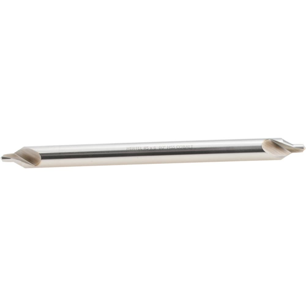 Combo Drill & Countersink: #5, 7/16" Body Dia, 1180, Cobalt