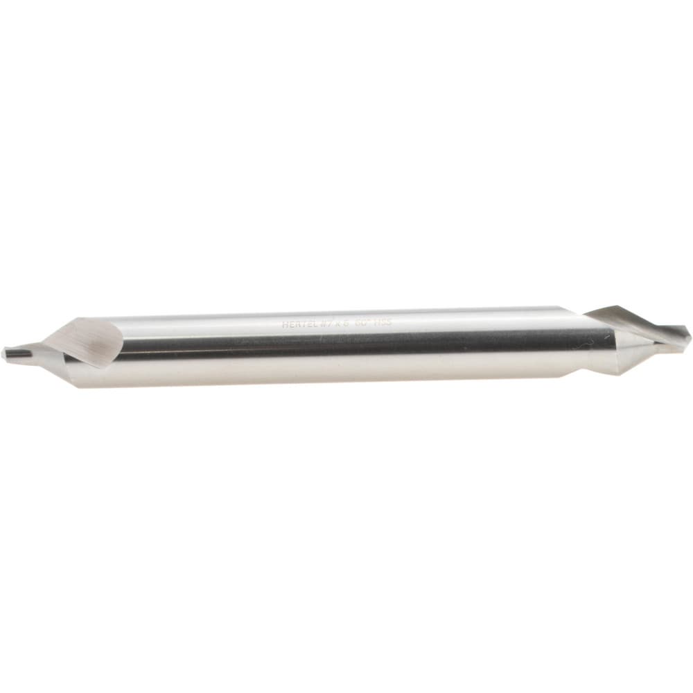 Combo Drill & Countersink: #7, 5/8" Body Dia, 1180, High Speed Steel