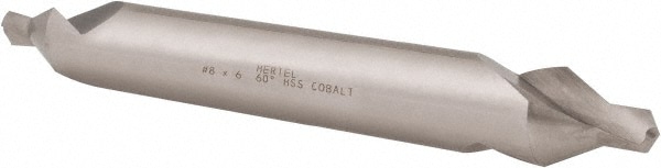 Hertel H-81186080600 Combo Drill & Countersink: #8, 3/4" Body Dia, 1180, Cobalt Image