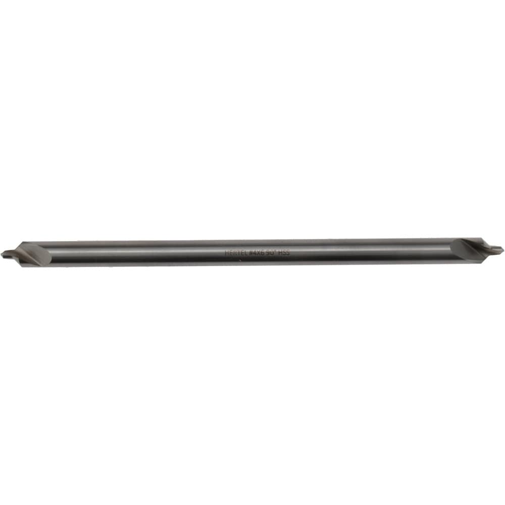 Combo Drill & Countersink: #4, 5/16" Body Dia, 1180, High Speed Steel