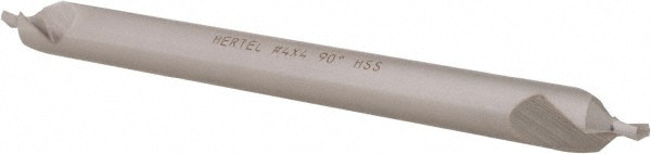 Hertel H-81155L04040 Combo Drill & Countersink: #4, 5/16" Body Dia, 1180, High Speed Steel Image