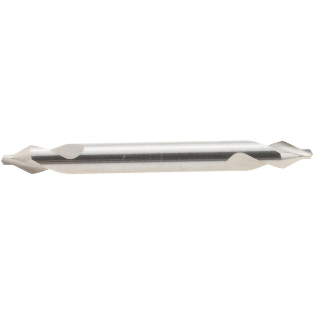 Combination Drill & Countersink: #1/0, 1/8" Body Dia, 118 deg, High-Speed Steel